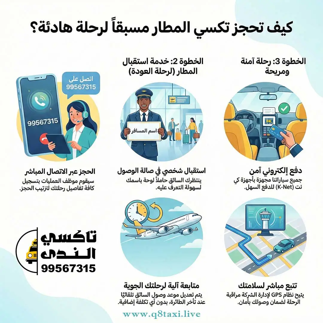 حجز تاكسي المطار