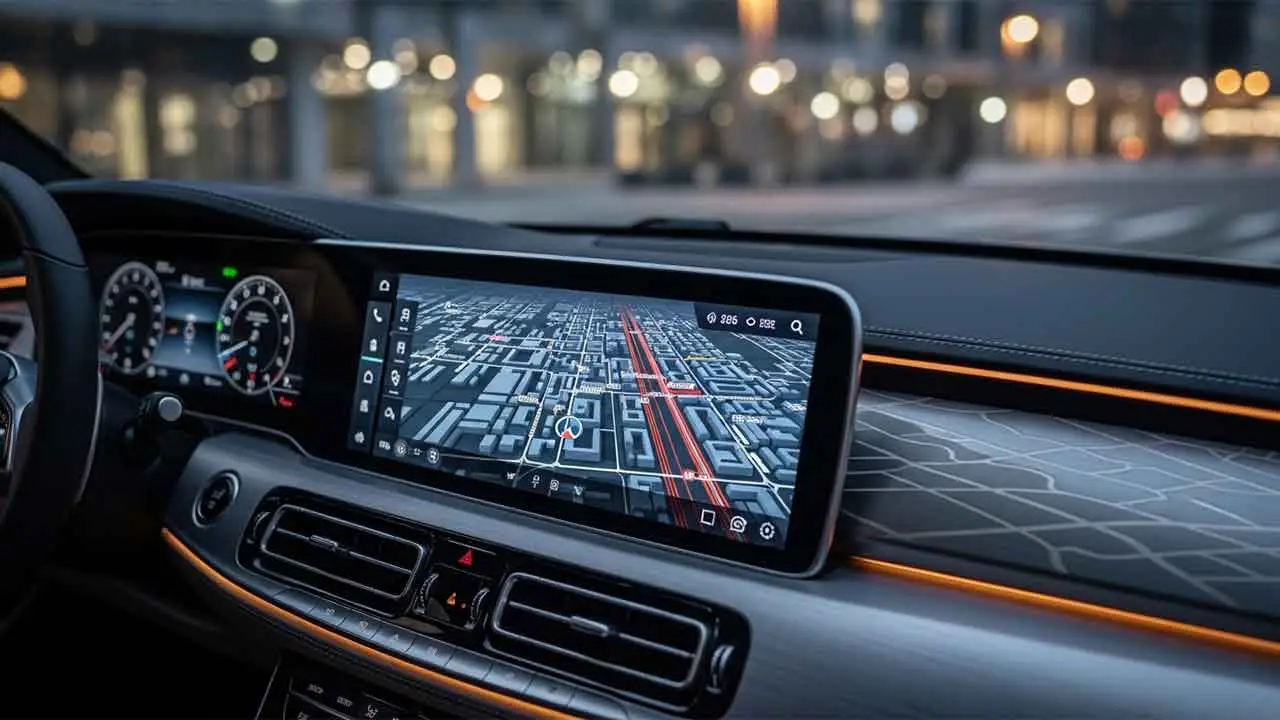 نظام الملاحة GPS في تاكسي حولي الحين