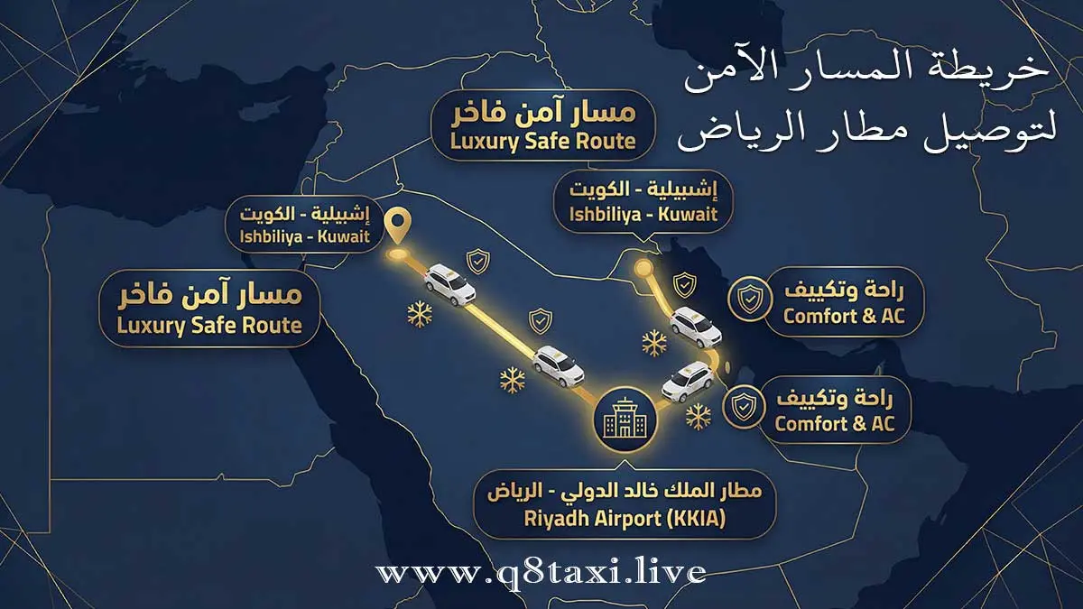 توصيل مطار الرياض